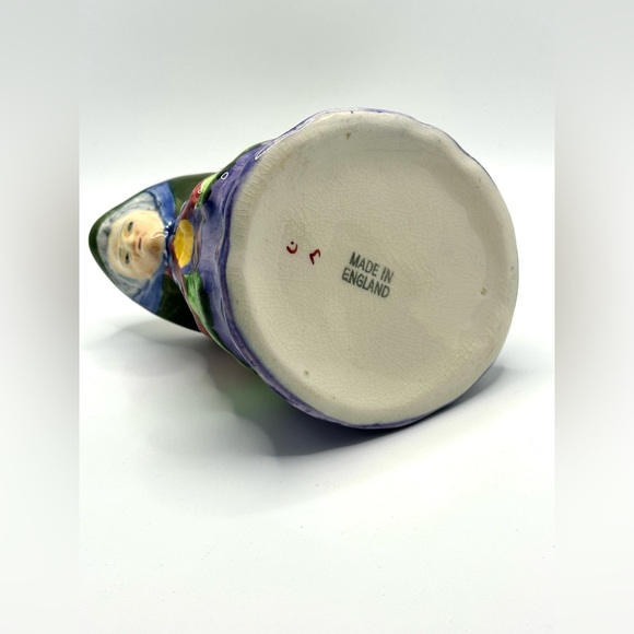 1930s Handpainted Vintage Toby Mug Creamer-Made in England - Picture 2 of 8